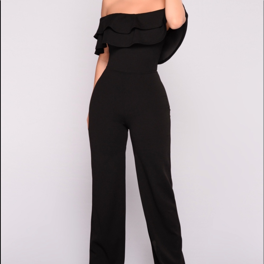 Fashion Nova Ready To Ruffle Jumpsuit
